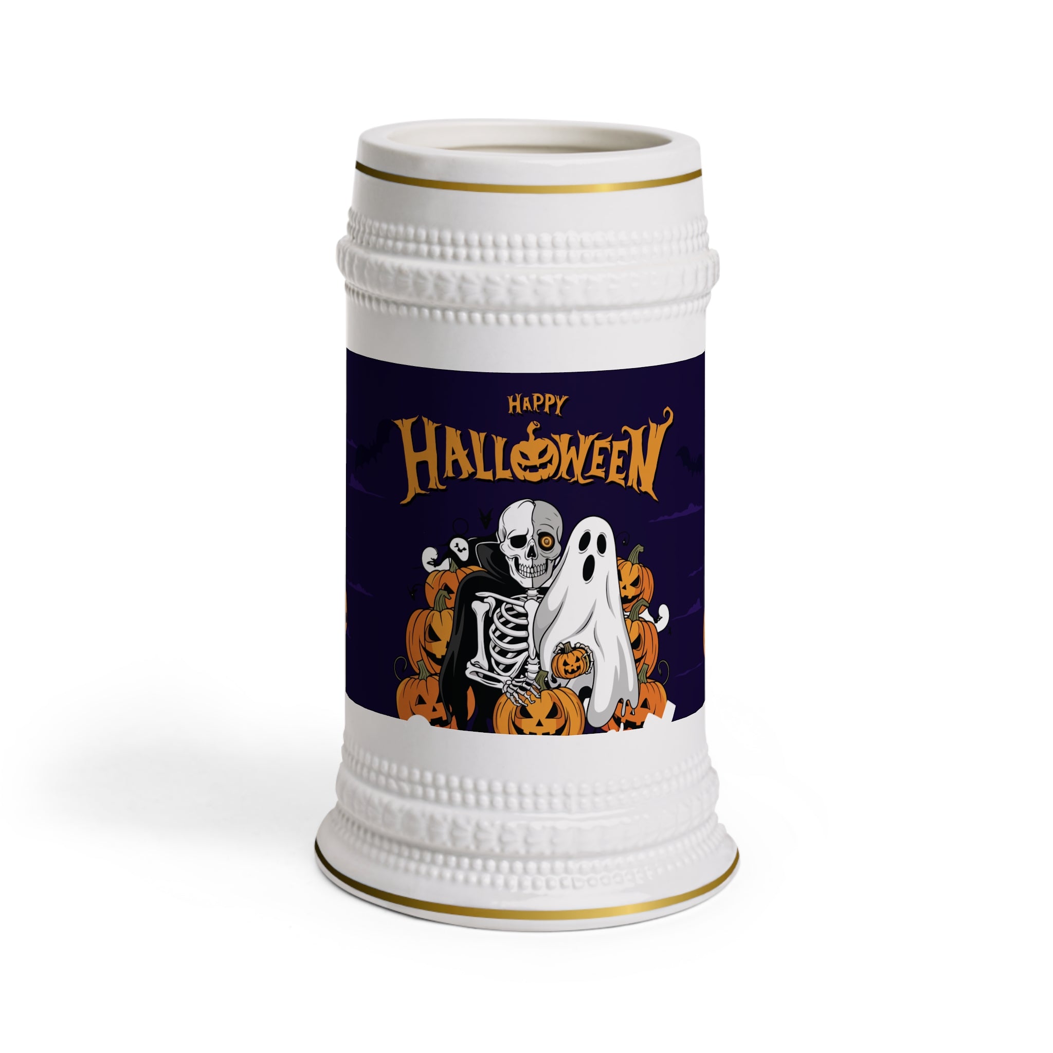 Halloween is Better with Skeleton | Beer Stein Mug